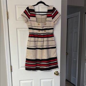 Kate Spade Red and Black Mini Dress